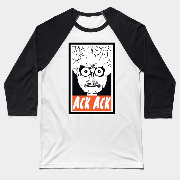 ACK ACK Baseball T-Shirt by pixelcat